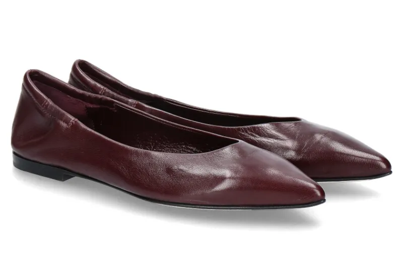 Damen Pomme D'Or Ballerina GLOVE- bordeaux/bordorot