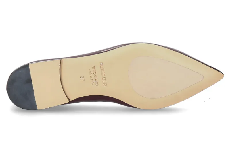 Damen Pomme D'Or Ballerina GLOVE- bordeaux/bordorot