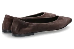 Damen Pomme D'Or Ballerina INGRID CAMOSCIO- coffee/dunkelbraun