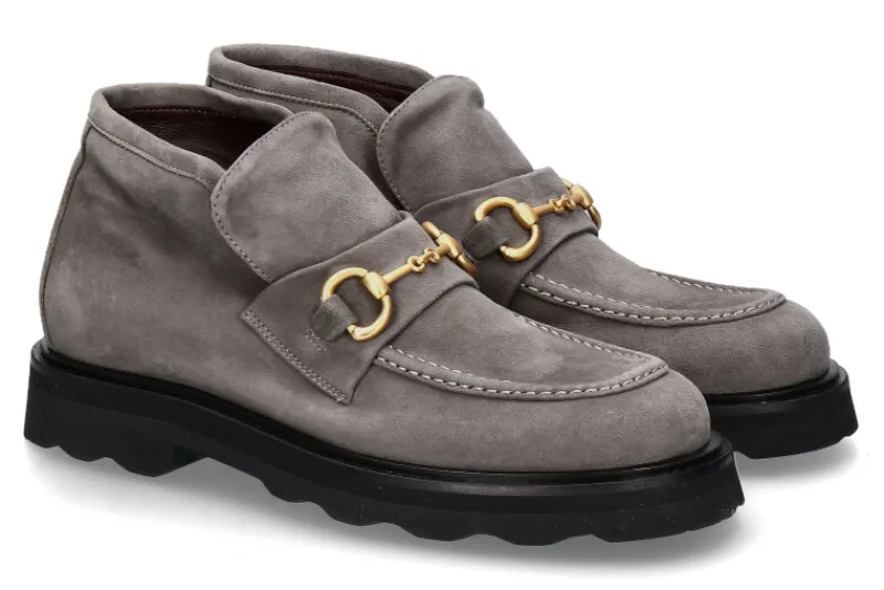 Damen Pomme D'Or Bootie NICKY CAMOSCIO- taupe/schlamm