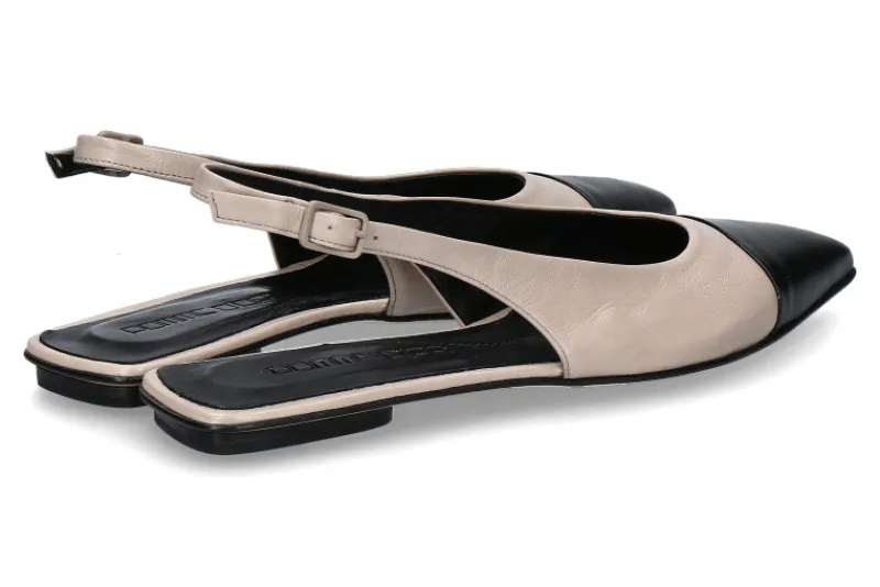 Damen Pomme D'Or Slingballerina ANYA GLOVE- nero/sand