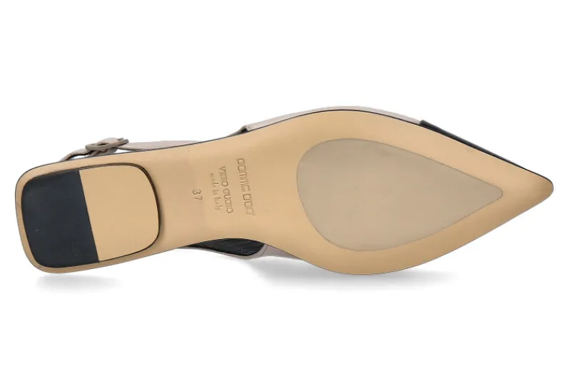 Damen Pomme D'Or Slingballerina ANYA GLOVE- nero/sand