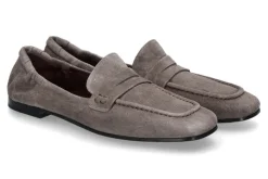 Damen Pomme D'Or Slipper ANGIE CAMOSCIO- taupe