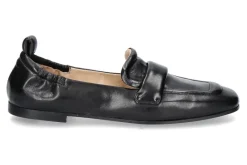 Damen Pomme D'Or Slipper ANGIE GLOVE NERO/ CUOIO NERO