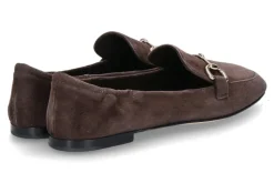 Damen Pomme D'Or Slipper GIORGIA CAMOSCIO- coffee/dunkelbraun