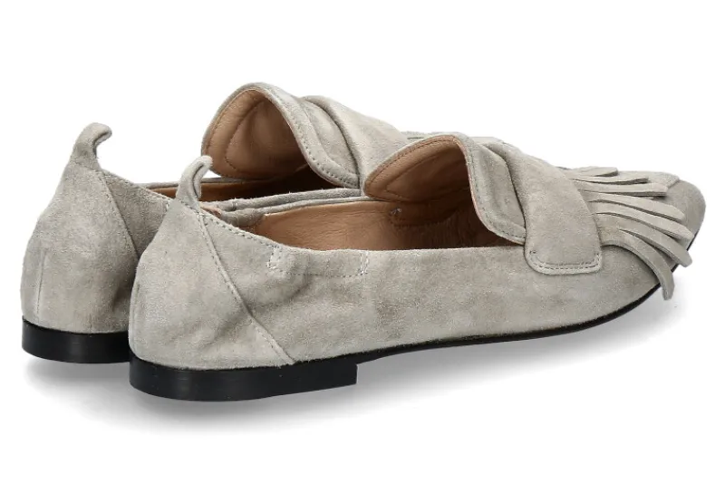 Damen Pomme D'Or Slipper GRACE CAMOSCIO- light sage