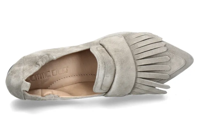 Damen Pomme D'Or Slipper GRACE CAMOSCIO- light sage