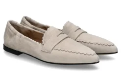 Damen Pomme D'Or Slipper GRACE CAMOSCIO- soft linen/beige