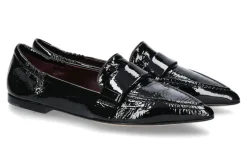 Damen Pomme D'Or Slipper INGRID NAPLACK NERO/ CUOIO NERO