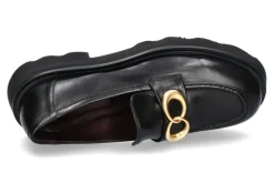 Damen Pomme D'Or Slipper MEGAN GLOVE NERO/ GOMMA NERA