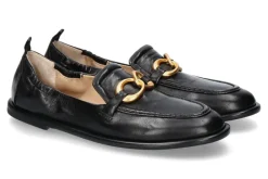 Damen Pomme D'Or Slipper MIA GLOVE NERO/ CUOIO NERO