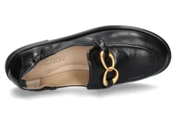 Damen Pomme D'Or Slipper MIA GLOVE NERO/ CUOIO NERO