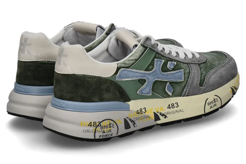 Herren Premiata Herren- Sneaker MICK 7216- green/grün