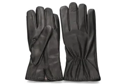 Damen Restelli Herren- Lederhandschuhe NAPPA NERO- Lammleder/ schwarz