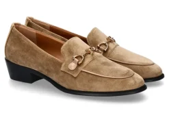 Damen Roberto Festa Loafer AXEL VELLUTO- volpe/ beige/ grün