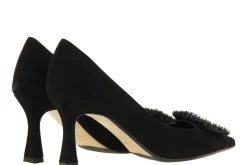 Damen Roberto Festa Pumps LILLY CAMOSCIO NERO