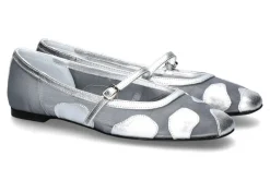 Damen Roberto Festa Slingballerina RACHEL tulle grigio luxor silber