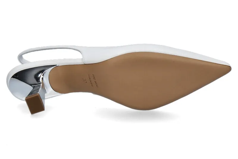 Damen Roberto Festa Slingpumps ARABEL NAPPA BIANCO