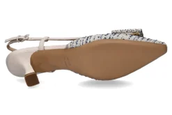Damen Roberto Festa Slingpumps STEFI TWEED LUX BLU NAPPA CREAM