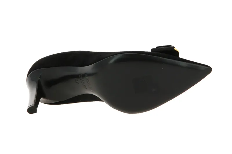 Damen Sandro Vicari Pumps CAMOSCIO NERO