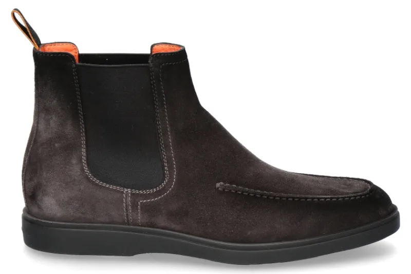Herren Santoni Chelsea Boot BANKCARD- dunkelgrau