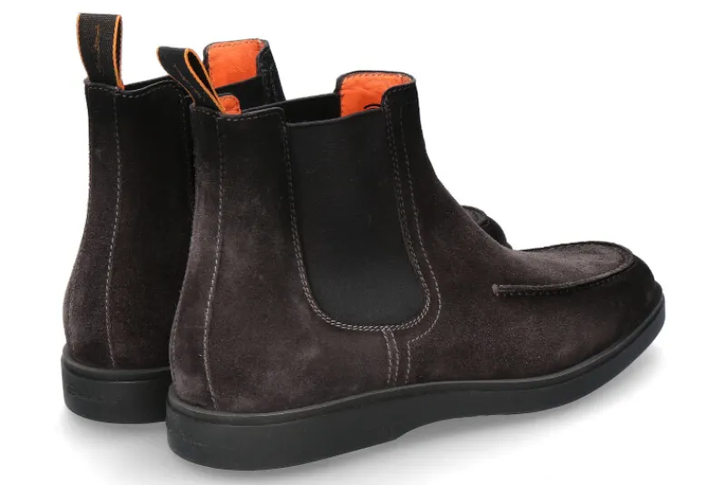 Herren Santoni Chelsea Boot BANKCARD- dunkelgrau