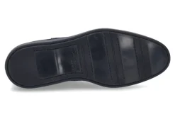 Herren Santoni Chelsea Boots VELOURS NAVY- dunkelblau