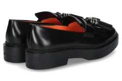 Damen Santoni Damen- Loafer TASSEL NERO- schwarz