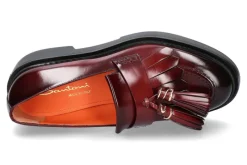Damen Santoni Damen-  Loafer TASSELS- bordo