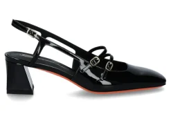 Damen Santoni Damen- Slingpumps AURORA50 VERNICE- black/schwarz