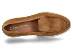 Damen Santoni Damen- Slipper YALTAMOC- light brown/braun
