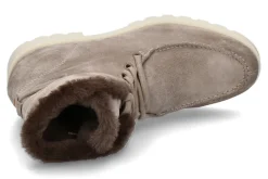 Damen Santoni Damen- Stiefelette gefüttert WILDLEDER- braun