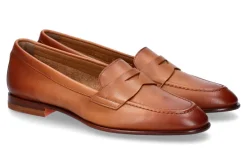 Damen Santoni Damen-Loafer PENNY- hellbraun