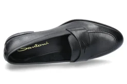 Damen Santoni Damen-Loafer PENNY- schwarz/black