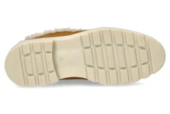 Damen Santoni Desert Boot gefüttert LAMB VELOURS- braun