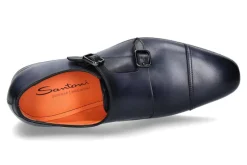 Herren Santoni Doppelmonk CALF BLU