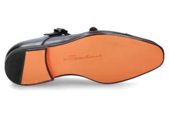 Herren Santoni Doppelmonk CALF BLU