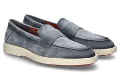 Herren Santoni Herren- Slipper REVOLVE- grey/grau