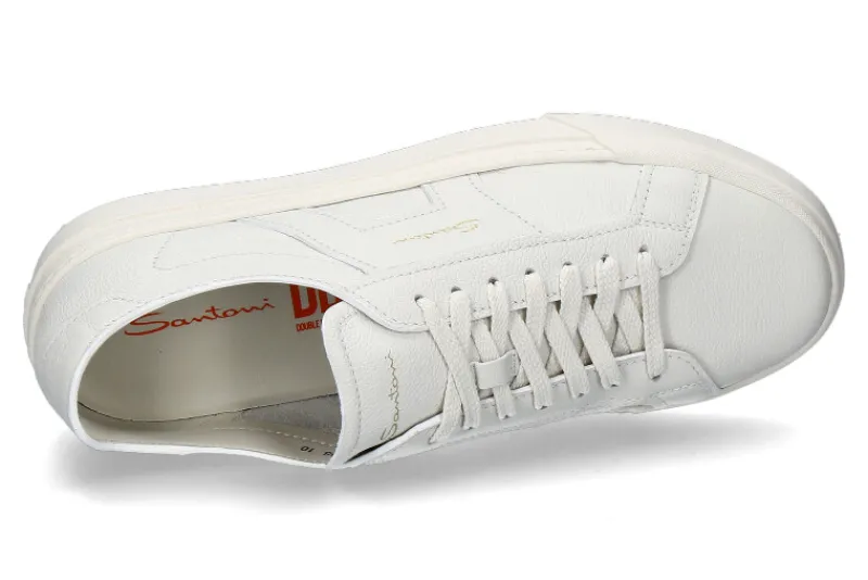 Herren Santoni Herren- Sneaker DBS- white/weiss