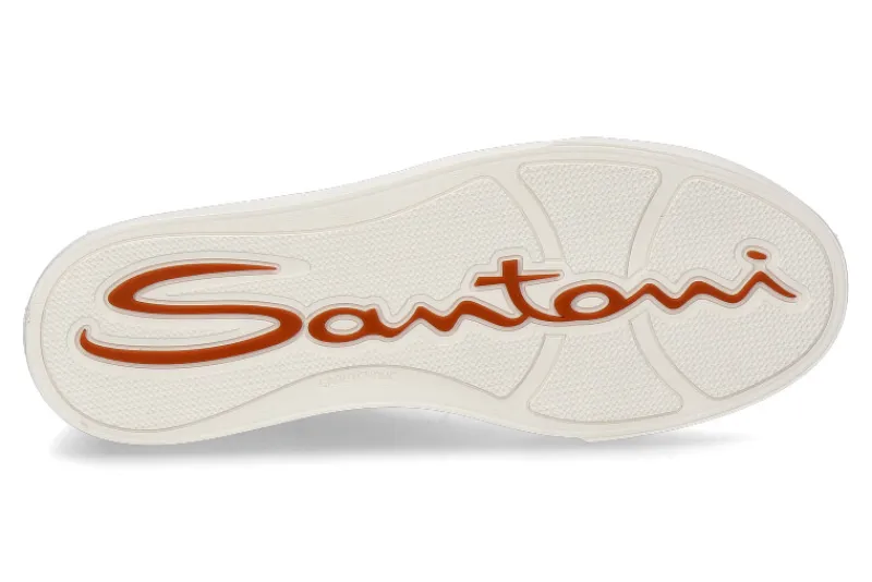 Herren Santoni Herren- Sneaker DBS- white/weiss