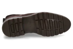 Herren Santoni Herren- Stiefelette gefüttert FLAIR-F VELOURSLEDER- dark brown/dunkelbraun