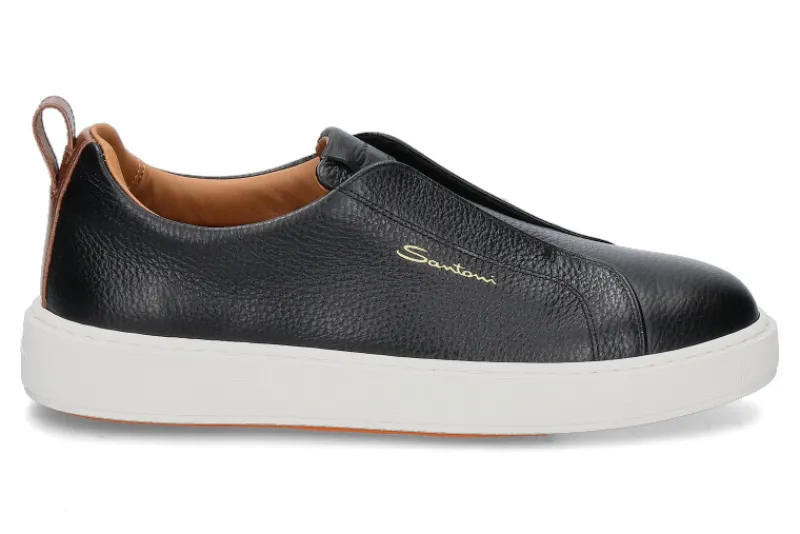 Herren Santoni Herren-Sneaker CLEANIC SOFT- schwarz