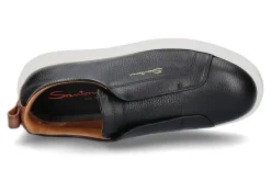 Herren Santoni Herren-Sneaker CLEANIC SOFT- schwarz