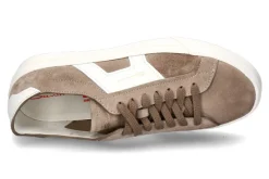 Herren Santoni Herren-Sneaker GLORIA DOULBLE BUCKLE- panna