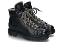 Herren Santoni Herren-Stiefelette gefüttert FARAH LEATHER black/schwarz