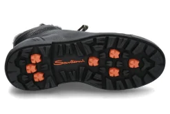 Herren Santoni Herren-Stiefelette gefüttert FARAH LEATHER black/schwarz