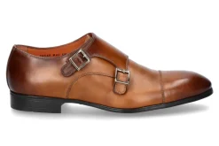 Herren Santoni Monk LEAHTER ANTIK BROWN (44½)