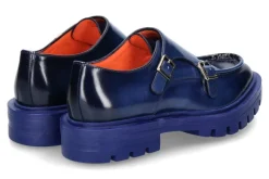 Damen Santoni Monk LEATHER BLU