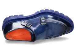 Damen Santoni Monk LEATHER BLU
