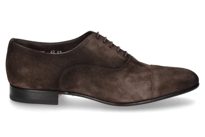 Herren Santoni Oxford VELOURS- braun